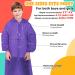 Kids Reusable Rain Ponchos 3Pack - EVA Raincoats for Boys Girls - Waterproof Outdoor Accessories - Buy Online on GoSupps.com