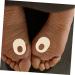 COLLBATH 10 Sheets Patch Callus Cushions for Feet Adhesive Callus Cushions Replaceable Callus Pads Metatarsal Pads Corn Removal for Feet Protector Care Felt As Shown 5.60X4.20X0.20CM - Buy Online on GoSupps.com