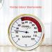 Digital Sauna Thermometer with Metal Frame - Accurate Temperature Monitor for Home Hotels and Schools - International Shipping Available - Buy Online on GoSupps.com