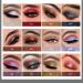 AKARY 12 Colors Glitter Eyeshadow Palette - Highly Pigmented Eye Makeup for Women and Girls - Monochrome Polarized Light Eye Shadow - Mashed Potato Pearlescent Shades - Eye Brightening Flash Powder (03G) - Buy Online on GoSupps.com