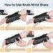 Wrist Brace for Carpal Tunnel Relief - Adjustable Support Splint for Tendonitis Arthritis & Injuries | Left & Right Hand - Buy Online on GoSupps.com