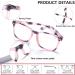 SIGVAN 4 Pack Progressive Multifocus Reading Glasses - Blue Light Blocking Spring Hinge 1.5x Magnification for Men & Women - Ideal for Computer Use - Buy Online on GoSupps.com