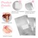 200 Pcs Nail Polish Remover Gel Foil Wraps - Soak Off Gel Polish Remover Pads for Easy Gel Manicure Cleanup - Buy Online on GoSupps.com