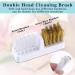 Andibro 2 In 1 Nail Drill Bits Holder 30 Holes Dustproof Nail Bits Organizer Nail Drill Bits Cleaning Brush Case Dustproof Nail Art Drill Bits Stand Display Storage Box Cleaner Manicure Tool (Blue) - Buy Online on GoSupps.com