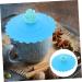 Zerodeko 12 Pcs Silicone Cup Lid Silicone Cover Travel Fruit 11x11x3cmx3pcs Light Bluex3pcs - Buy Online on GoSupps.com