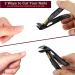 SG Nekoo Angled Head Toenail Clippers for Seniors Thick Nails Wide Jaw Professional Ingrown Toe Nail Clippers with Safety Lock Sharp Large Ergonomic Nail Cutter with Catcher for Men Women Black1P - Buy Online on GoSupps.com