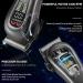 GEC Smart Hair Clipper for Men - Rechargeable Low Noise 5-Mode Professional Hair Trimmer Kit with Auxiliary Light - Buy Online on GoSupps.com