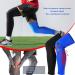 Skylety 4-Piece Leg Sleeves Set | Cooling Long Sleeves UV Protection | Men Women | Black White Red Navy Blue | X-Large - Buy Online on GoSupps.com