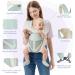 FUNUPUP 4-in-1 Baby Carrier | Portable Newborn to Toddler Sling Carrier | Breathable Mesh | Up to 35lbs | Blue - Buy Online on GoSupps.com