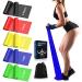 londys Resistance Bands for Working Out, Exercise Bands, Physical Therapy Equipment, 59 Inch Non-Latex Stretching Yoga Strap for Upper & Lower Body, Workouts & Rehab at Home-5 Progressive Resistance 5-25LBS