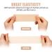 4 Roll Kinesiology Tape 5m Extra Sticky Kinesiology Tape Elastic Muscle Support Tape Waterproof Athletic Physio Muscles Strips Breathable for Exercise Sports & Injury Recovery White Skin - Buy Online on GoSupps.com