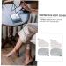 FRCOLOR Foot Cover 2 Pairs Gloves disposable booties accessories mittens Paraffin Mitts paraffin wax for feet wax dip for hands paraffin accessories paraffin glove care liner 28x20cm Grey - Buy Online on GoSupps.com