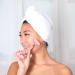 Daily Facial Roller - Rose Quartz | Dual Stone Heads for Face & Under Eyes - Buy Online on GoSupps.com