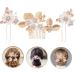 MERRYHAPY 1 Set Leaves and Flowers Hair Comb Bridal Headpiece Hair Comb Clips Hair Accessories for Women Flower Hair Clips for Women Hair Comb for Flower Headpieces for Women - Buy Online on GoSupps.com