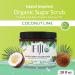 Organic Fiji Whole Body Scrub - Infused with Coconut Oil Exfoliating Sugar Scrub for Smooth and Soft Skin Exfoliates & Restores Skin's Natural Biosphere Coconut Lime 20 oz - Buy Online on GoSupps.com