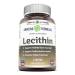 Amazing Formulas Lecithin Dietary Supplement * 1200 mg High Potency Lecithin Softgels (Non GMO,Gluten Free) -Promotes Brain & Cardiovascular Health * Aids in Cellular Activities * 240 Softgels 240 Count (Pack of 1)