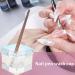 Monomer Cup 2 Inch Square Crystal Glass Nail Dish for Monomer with Lid High Transparency Nail Cup for Nail Art Acrylic Liquid Dazzling Colors Dappen Dish - Buy Online on GoSupps.com