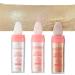 TENGLONG 3PCS Magic Highlighter Powder Stick Makeup Polvo De Hadas Fairy Highlight Patting Powder Body Brightens the Natural Three-dimensional Face Powder Blusher White+Pink+Brown - Buy Online on GoSupps.com