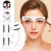 96Pcs Eyebrow Stencil Kit - Adjustable Brow Spacing & Shaping Guide for Makeup & Grooming - Buy Online on GoSupps.com