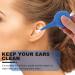 2pcs Rubber Ear Cleaning Bulb | Hand Syringe for Ear Washing | Adult Blue Black Squeeze Bulb - Buy Online on GoSupps.com