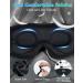 LC-dolida 3D Sleep Mask with Headphones | Blackout Eye Mask for Adults | Travel Bag Included | Indigo Blue - Buy Online on GoSupps.com