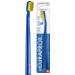 Curaprox toothbrush CS 5460 Ultra Soft - manual toothbrush for adults with 5460 Ultra Soft CUREN bristles - dark blue-yellow