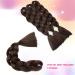 Silk-co 24inch Jumbo Braids Hair Afro Braiding Hair Extensions Ombre Silky Synthetic Heat Resistant 100g-Medium Brown 24 Inch Medium Brown - Buy Online on GoSupps.com