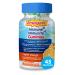 Emergen-C Immune+ 500mg Vitamin C Gummies Supplement Immune System Booster Super Orange 45 Gummies