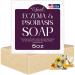 Eczema Soap Bar for Face and Body All Natural Dermatitis Psoriasis Treatment for Dry Itchy Sensitive Skin Relief Gentle Detoxifying Healing Anti-Itch Oatmeal Goat Milk Wash for Kids & Adults