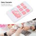 Buy Sonew 24-Piece Short Square Faux Toenails - Matte Full Cover Nail Tips for Women & Girls - Perfect for International Shipping - Buy Online on GoSupps.com