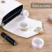 20 Transparent Small Plastic Crucibles - 10g/10ml Cream Cans for Cosmetics Lip Balm Nail Art + 4 Mini Spatulas - International Shipping - Buy Online on GoSupps.com