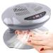 Kalolary 400W nail dryer hot and cold air nail dryer automatic sensor nail polish drying fan manicure tool nail polish dryer device for fingers toenail gel salon (gray)