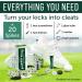 Fairway Kicks DIY Golf Spikes Kit - 20 Anti-Skid Replacement Studs for Sneakers - Perfect Gift for Golfers and Athletes - Buy Online on GoSupps.com