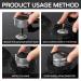 Child Protection Stove Turning Buttons - 8 Pack Safety Covers for Ovens & Gas Stoves | Kitchen Child Safety (Black) - Buy Online on GoSupps.com