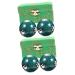 Clispeed 4 piece of health massage handball stress ball for adult massage balls for hand exercises massage ball stress balls for adult massage gear manual handbook the ball roll