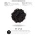YAMEL Dark Brown Chignon Hairpiece | Curly Bun Extensions for Women | Updo Hair Pieces | Synthetic Messy Bun Hair Piece - Buy Online on GoSupps.com