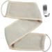 TOEM Back Scrubber Strap for Shower - Exfoliating Wash Cloth Back Washer - Set of 2 Bands - 4 x 32 Inches - Buy Online on GoSupps.com