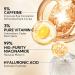 Vitamin C Under Eye Patches - 30 Pairs Anti-Aging Cooling Masks for Dark Circles Puffy Eyes Fine Lines & Wrinkles Hydrating with Caffeine & Niacinamide - Buy Online on GoSupps.com