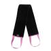 Bronze Tan Self Tanner Back Applicator - Tanning Mitt For Sunless Tanning Mousse or Lotion - Tan your Back Quickly and Easily - Self Tanning Back Applicator - Black with Pink Handles