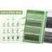 30p/40p Mixed Cluster Eyelashes | GLANVY DIY Lash Extension Kit | 551pcs Natural Look Individual Lashes | 6-in-1 Ultra-Large Capacity - Buy Online on GoSupps.com