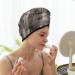 Super Absorbent Wooden Texture Microfiber Hair Towel Wrap for Women - Quick Dry Coral Velvet Cap for Long Curly & Thick Hair - Buy Online on GoSupps.com