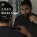 BEARD KING - The Official Beard Bib - Hair Clippings Catcher & Grooming Cape Apron - As Seen on Shark Tank - Black (Lite Version) Lite Black - Buy Online on GoSupps.com