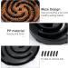 LEACOOLKEY Large Slow Feeder Dog Bowl for Medium/Big Dogs - Anti-Gulping Interactive Maze Bowl for Healthy Eating and Bloat Prevention (Black) - Buy Online on GoSupps.com
