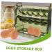 Ciieeo 30 Grid Egg Holder Egg Storage Box Plastic Organizers Multi-layer Egg Holder Egg Tray High Capacity Clamshell Egg Plate - Buy Online on GoSupps.com
