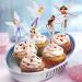 12-Piece Fairy Cake Topper Set - Ballerina & Cupcake Decoration for Kids' Birthday Parties - Buy Online on GoSupps.com