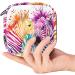 Funny Rainbow Zebra Napkin Storage Bag for Women | Portable Menstruation & First Period Solutions | Stylish Storage for Bandages & Towels - Buy Online on GoSupps.com