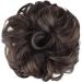 BARSDAR Synthetic Hair Bun Extension - Brown | Messy Hair Scrunchie Updo Ponytail for Women | 1 Count - Buy Online on GoSupps.com