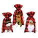 Wosieue 3 PCS Christmas Candy Bags Bags Gift Bags for Festivals and Decorations Super Cute