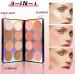 NewBang 16 Colors Blush Contour Highlighter Makeup Palette for Cheeks All-in-One Shimmer Silky Matte Mineral Blush Powder Palette Face Sculpting Bronzer Blusher Illuminator for a Natural Glowing 16-color - Buy Online on GoSupps.com