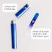 Buy Premium Glass Nail File with Case - Czech Made Manicure Tool for Smooth Finish - Bona Fide Beauty Pastel Blue - Buy Online on GoSupps.com